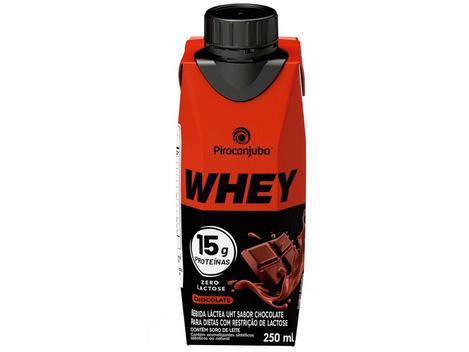 Bebida Láctea UHT com 15g de Proteína Piracanjuba - Whey 15g Chocolate Zero Lactose 250ml