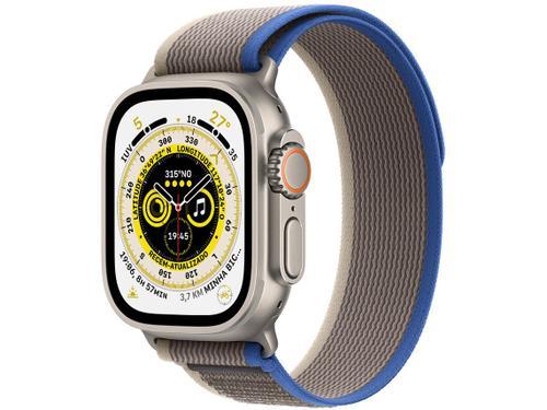 Apple Watch Ultra GPS + Cellular 49mm Caixa Titânio Pulseira Oceano