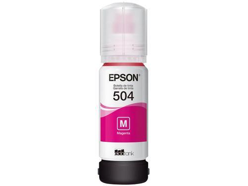 Garrafa de Tinta Epson T504 Magenta