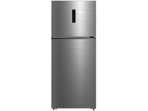 Geladeira/Refrigerador Midea Frost Free Duplex - Prata 411L MD-RT580MTA461 110V