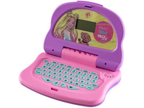 Laptop Infantil Barbie Bilingue Musical Candide