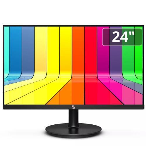 Monitor 24 LED, Widescreen, 75Hz, 2ms, FullHD+ 1920x1080, HDMI, VGA, VESA, Ajuste de inclinação - 3green M240WHD