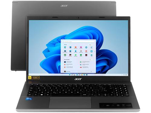 Notebook Acer Aspire 5 i5-12450H 8GB SSD 512GB Intel UHD Graphics Xe G4 Tela 15,6” FHD W11 - A515-57-565J