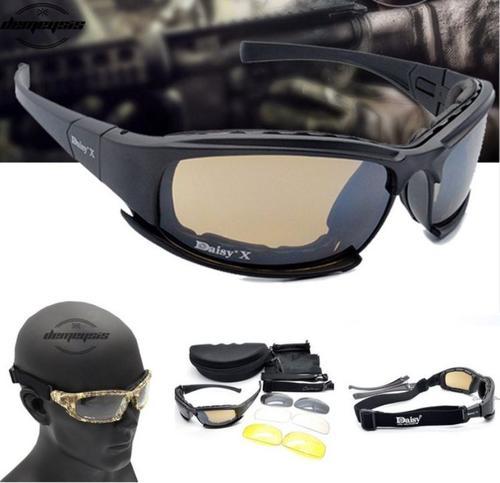 Óculos Masculino Daisy X7 Militar Polarizado Tático