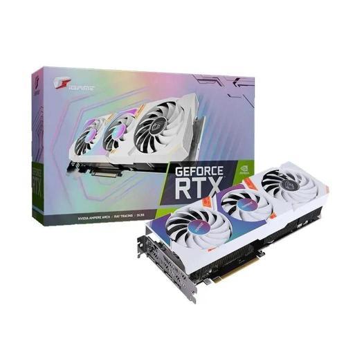Placa de Vídeo Colorful iGamer NVIDIA GeForce RTX 3060 Ultra W OC 8GB GDDR6 DLSS Ray Tracing - iGame GeForce RTX 3060 Ultra W OC 8GB-V