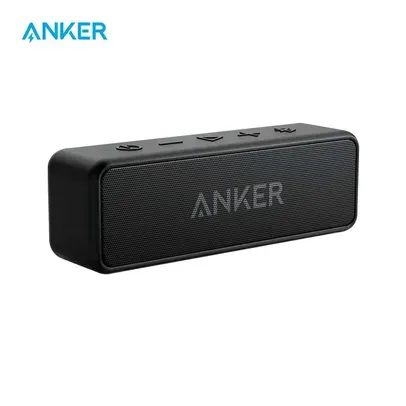 [Taxa inclusa] Caixa de Som Anker Soundcore 2 Bluetooth - Graves reforçados, Resistente à água