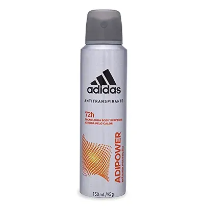 [REC] [+Por- R$7.9 ] adidas Desodorante Aerossol Adipower Masculino Adidas Branco 150 Ml