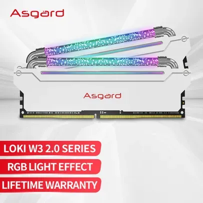 [IMPOSTOS INCLUSOS] Memória RAM Asgard Loki W3 RGB, 16GB (2x8) 3600MHz, CL14