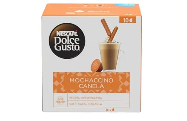 [REC/Leve 3 Pague 2] Nescafé Dolce Gusto Mochacinno Canela 10 Cápsulas