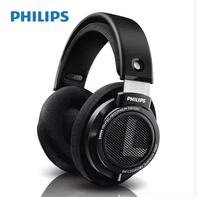 [Taxa Inclusa/Moedas] Headphone Hi-Fi Precision Stereo Over Ear Philips SHP9500