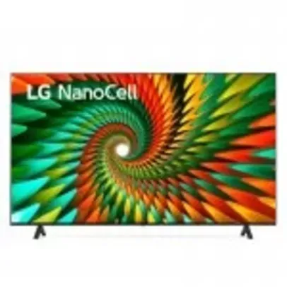 Smart TV LG 55 NanoCell 4K UHD WebOS 23 ThinQ AI 55NANO77SRA