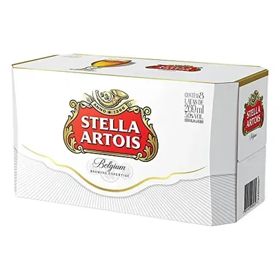 Pack Cerveja Stella Artois - com 08 unidades de 269ml