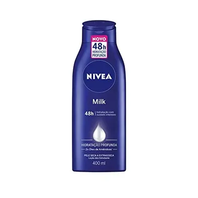 [REC] [Leve +Por- R$10] NIVEA Hidratante Corporal Milk Pele Seca - Nutrição intensa para pele seca
