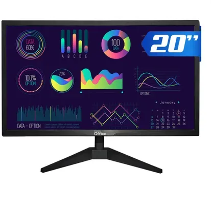 Monitor Dr. Office, 20 Pol, HD, 75Hz, HDMI/VGA, MDR-0504-20