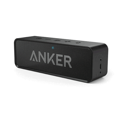 [Taxa Inclusa/Moedas/G Play] - Caixa de Som Bluetooth Anker Soundcore 2 IPX7 Com Tecnologia Bass UP 24Hrs de Bateria Microfone Incorporado