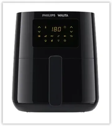 Fritadeira Airfryer Digital Philips Walita Série 3000 RI9252/91 4,1L 1400W 127V Preto