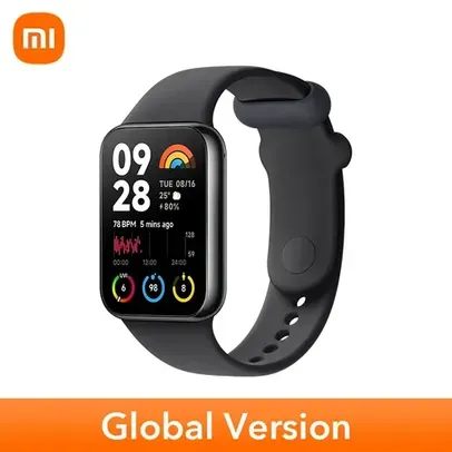 [Taxa inclusa] SmartWatch Xiaomi Mi Band 8 PRO com GPS, Versão Global - Tela AMOLED, 150 modos de esporte, 14 dias bateria