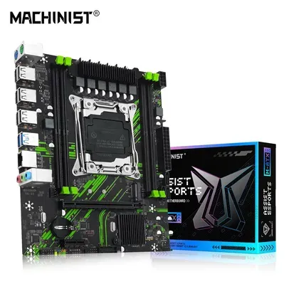 [Taxa Inclusa/Moedas] Placa Mãe Pr9 Machinist X99 DDR4 CPU Xeon E5