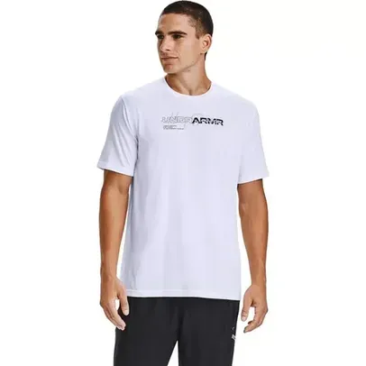 Camiseta de Basquete Masculina Under Armour Wordmark e outras camisetas na descrição
