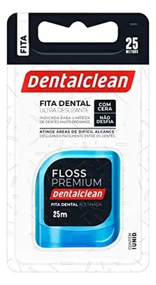 Fita Dental Floss Premium 25m Dentalclean - Sabor Menta