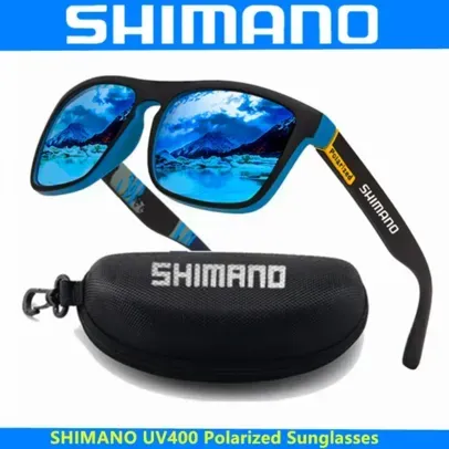 [R$6 Contas Novas/Taxas Inclusas] Óculos Shimano proteção UV400, Polarizado - esportes