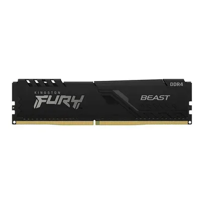 Memoria Kingston Fury Beast, 8GB (1x8GB), DDR4, 3200MHz, C16, Preta, KF432C16BB/8