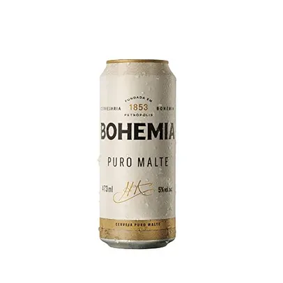 Bohemia Puro Malte - Cerveja, Lata, 473ml, 1 Unidade