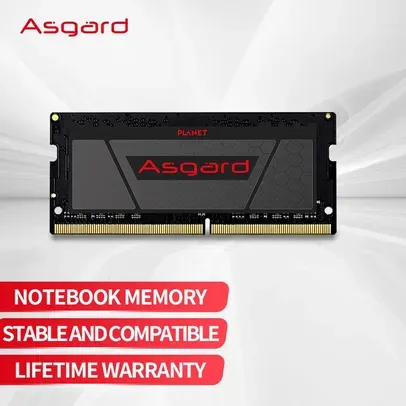 [Taxa Inclusa/G Pay] - Memória Ram DDR4 Notebook Asgard 8GB 3200Mhz