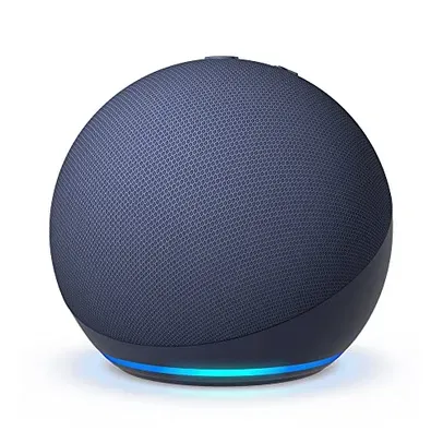 Echo Dot 5ª geração | O Echo Dot com o melhor som já lançado | Cor Azul