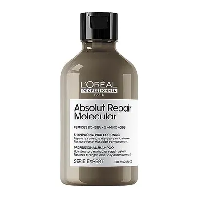 L’Oréal Professional Shampoo Absolut Repair Molecular Repara Danos e Restaura Todos Tipos Cabelos