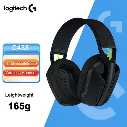Headset Logitech G435 Lightspeed Bluetooth Wireless Gaming, Surround Sound H