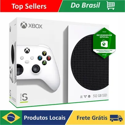 [Do Brasil] Console Xbox Series S 512GB Branco