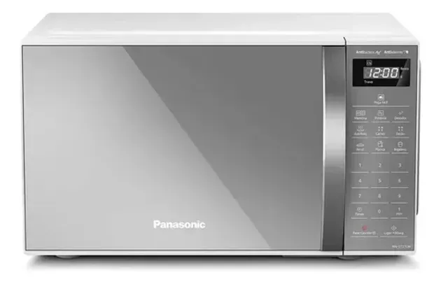 Micro-ondas Panasonic Dia-a-Dia NN-ST27LWRU st27 branco 21L 220V - R$ 509