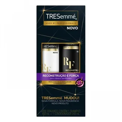Kit Tresemmé Reconstrução E Força Shampoo 400ml + Condicionador 200ml