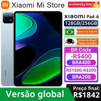 [Do Brasil] Tablet Xiaomi Pad 6