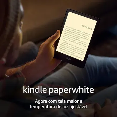 Kindle Paperwhite 16 GB: tela de 6,8”