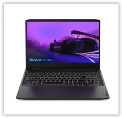 Notebook Gamer Lenovo Gaming 3i Intel Core i5-11300H, 8GB RAM, GeForce GTX 1650, SSD 512GB, 15.6 Full HD, Windows 11, Preto - 82MG0009BR