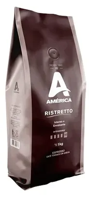 [REC +Por- R$56] América Café Torrado Em Grãos Ristretto 1 Kg
