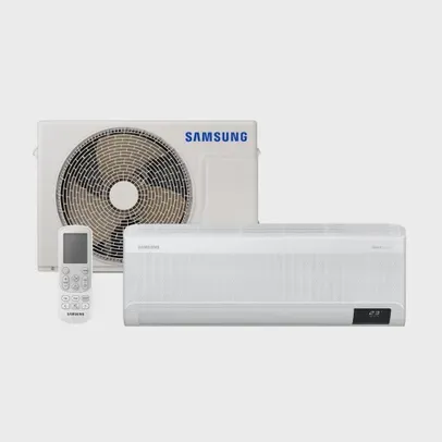 Ar-condicionado Split Inverter Samsung WindFree Sem Vento 9.000 BTUs Quente e Frio AR09ASHABWKNAZ Branco 220V