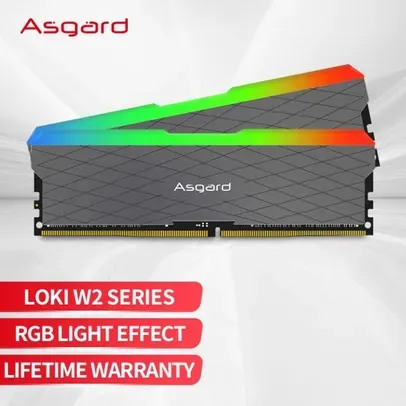 Memória RAM Asgard-W2 RGB Ram, DDR4, 8GB x 2 3200MHz,