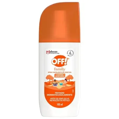 [Rec] OFF Family, Spray Repelente de Mosquitos e Insetos, Até 4h de proteção