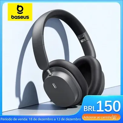 Baseus Bowie D05 Headphone sem fio, Bluetooth 5.3 fone de ouvido, HIFI Heads