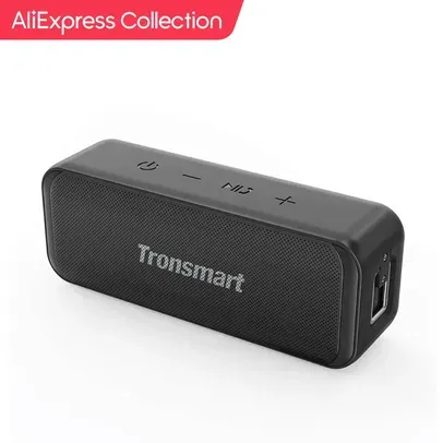 [Moedas] Caixa de som portátil Tronsmart T2 Mini - Resistente à água, Bluetooth, Cartão de Memória