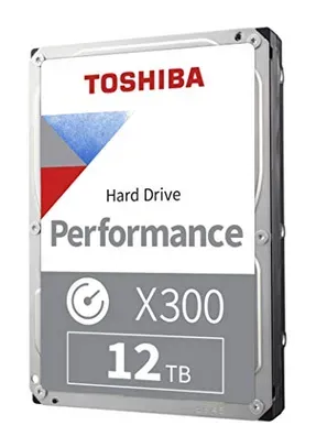 Toshiba Disco rígido interno X300 12TB (R$116/TB) - HDWR21CXZSTA
