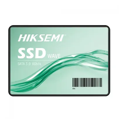 SSD Hiksemi Wave(S) 256GB, Sata III, Leitura 530MBs e Gravação 400MBs, HS-SSD-WAVE(S) 256G