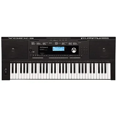 Roland E-X20a Teclado Arranjador. Se você quer ser músico, tocar teclado é o jeito mais amplo de aprender tudo sobre música