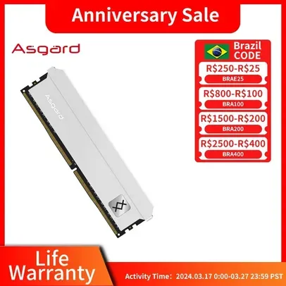 Memoria desktop Asgard T3 48Gb ( 3x 16gb ) ddr4 3600mhz