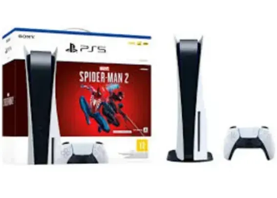 [Live] Console PlayStation 5 825GB Sony Spider-Man 2 Bundle