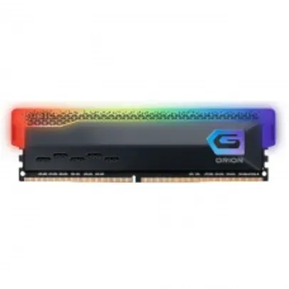 Memória DDR4 Geil Orion RGB, 8GB, 3200MHz, Gray, GAOSG48GB3200C22SC