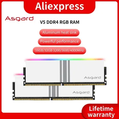 [G Pay] Memória RAM Asgard Valkyrie V5 RGB, 32GB (2x16GB) 3600MHz